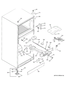 04 - Fresh Food Section parts for Ge Refrigerator GTH18DCRARCC from AppliancePartsPros.com