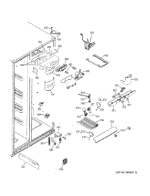 06 - Fresh Food Section parts for Ge Refrigerator GSR23YBPAWW from AppliancePartsPros.com