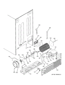 08 - Sealed System & Mother Board parts for Ge Refrigerator GSR23YBPAWW from AppliancePartsPros.com