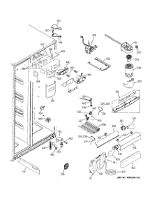 07 - Fresh Food Section parts for Ge Refrigerator PSR26LGPAWW from AppliancePartsPros.com