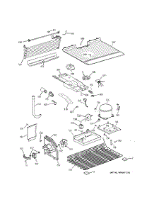 03 - Unit Parts parts for Ge Refrigerator GTS16BBPERBB from AppliancePartsPros.com