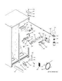 06 - Fresh Food Section parts for Ge Refrigerator SSL25KFPEBS from AppliancePartsPros.com