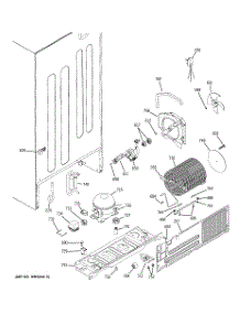 08 - Unit Parts parts for Ge Refrigerator ETS22XBPBRBB from AppliancePartsPros.com