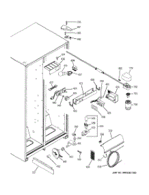 06 - Fresh Food Section parts for Ge Refrigerator GSL22JFPDBS from AppliancePartsPros.com