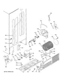 08 - Unit Parts parts for Ge Refrigerator GTS22JCPBRWW from AppliancePartsPros.com