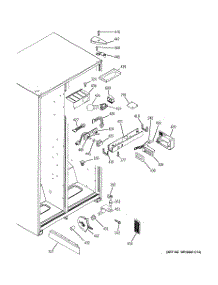 05 - Fresh Food Section parts for Ge Refrigerator GSG22KBPCFWW from AppliancePartsPros.com
