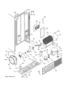 07 - Sealed System & Mother Board parts for Ge Refrigerator GSG22KBPCFWW from AppliancePartsPros.com