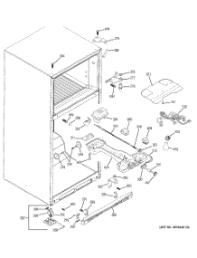 04 - Fresh Food Section parts for Ge Refrigerator GTS18KHPCRWW from AppliancePartsPros.com