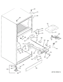 04 - Fresh Food Section parts for Ge Refrigerator GTS18JBPBRCC from AppliancePartsPros.com