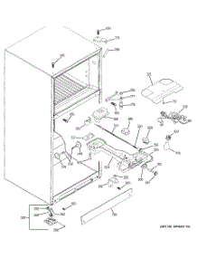 04 - Fresh Food Section parts for Ge Refrigerator GTH18DBPCLWW from AppliancePartsPros.com