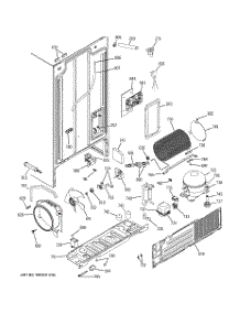 08 - Sealed System & Mother Board parts for Ge Refrigerator PSG22MIPCFWW from AppliancePartsPros.com