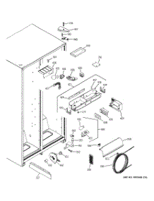 06 - Fresh Food Section parts for Ge Refrigerator PSA22SIPCFSS from AppliancePartsPros.com