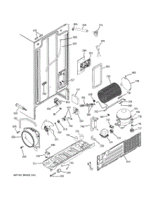 08 - Sealed System & Mother Board parts for Ge Refrigerator PSA22MIPCFBB from AppliancePartsPros.com
