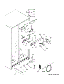 06 - Fresh Food Section parts for Ge Refrigerator GSG20IEPCFBB from AppliancePartsPros.com