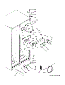 06 - Fresh Food Section parts for Ge Refrigerator GSA22KEPCFBB from AppliancePartsPros.com