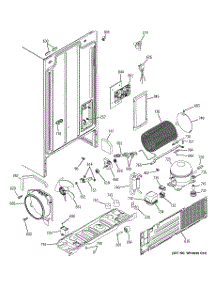 07 - Sealed System & Mother Board parts for Ge Refrigerator GSA20IBPCFBB from AppliancePartsPros.com