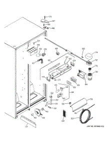 06 - Fresh Food Section parts for Ge Refrigerator GSH25VGPDWW from AppliancePartsPros.com