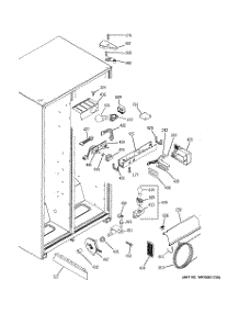 06 - Fresh Food Section parts for Ge Refrigerator GSS25JEPEWW from AppliancePartsPros.com