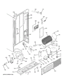 08 - Sealed System & Mother Board parts for Ge Refrigerator GSS22JEPCWW from AppliancePartsPros.com