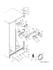 06 - Fresh Food Section parts for Ge Refrigerator GST20IEPCWW from AppliancePartsPros.com