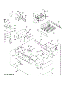 05 - Ice Maker & Dispenser parts for Ge Refrigerator PSG22SIPDFBS from AppliancePartsPros.com