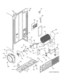 07 - Sealed System & Mother Board parts for Ge Refrigerator GSA20IBPDFWW from AppliancePartsPros.com