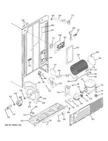 08 - Sealed System & Mother Board parts for Ge Refrigerator GST25IFPEWW from AppliancePartsPros.com