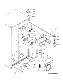 06 - Fresh Food Section parts for Ge Refrigerator BSS25GFPCCC from AppliancePartsPros.com