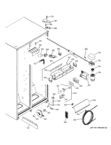 06 - Fresh Food Section parts for Ge Refrigerator GSS25QGPEBB from AppliancePartsPros.com