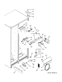 06 - Fresh Food Section parts for Ge Refrigerator GSS22JEPDWW from AppliancePartsPros.com