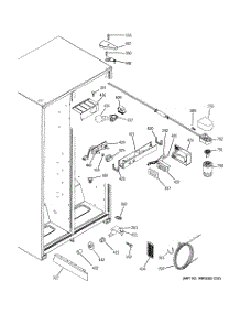 06 - Fresh Food Section parts for Ge Refrigerator GST25IFPDWW from AppliancePartsPros.com