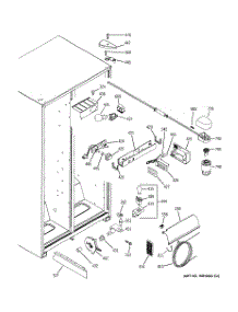 06 - Fresh Food Section parts for Ge Refrigerator GSS22JFPDCC from AppliancePartsPros.com