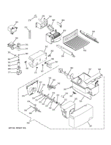 05 - Ice Maker & Dispenser parts for Ge Refrigerator GSL25JFPDBS from AppliancePartsPros.com