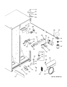 06 - Fresh Food Section parts for Ge Refrigerator GSL25JFPDBS from AppliancePartsPros.com