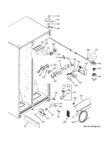 06 - Fresh Food Section parts for Ge Refrigerator GSS25VFPDCC from AppliancePartsPros.com