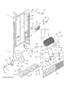 08 - Sealed System & Mother Board parts for Ge Refrigerator GSS22IFPDCC from AppliancePartsPros.com