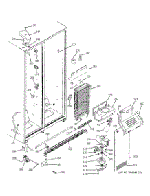 03 - Freezer Section parts for Ge Refrigerator GSS20DBPDWW from AppliancePartsPros.com