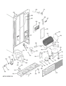 08 - Sealed System & Mother Board parts for Ge Refrigerator GST22JEPDCC from AppliancePartsPros.com