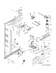 07 - Fresh Food Section parts for Ge Refrigerator GSC23LGPABB from AppliancePartsPros.com