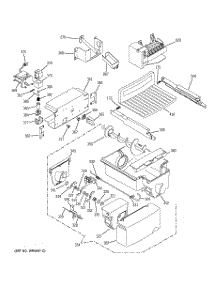 06 - Ice Maker & Dispenser parts for Ge Refrigerator GIG21IEMFFWS from AppliancePartsPros.com