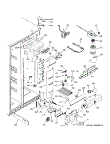 08 - Fresh Food Section parts for Ge Refrigerator PSG25NGMHCWW from AppliancePartsPros.com