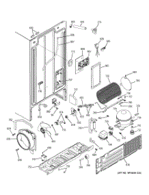 08 - Sealed System & Mother Board parts for Ge Refrigerator GST22IFPAWW from AppliancePartsPros.com