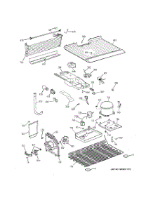 03 - Unit Parts parts for Ge Refrigerator GTS18HCMERCC from AppliancePartsPros.com