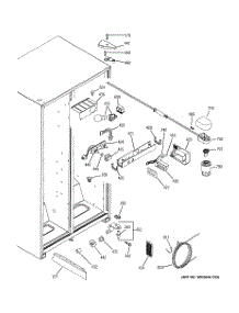 06 - Fresh Food Section parts for Ge Refrigerator GST22IFPACC from AppliancePartsPros.com