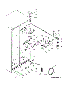 Fresh Food Section parts for Ge Refrigerator GSS22IFPACC from AppliancePartsPros.com