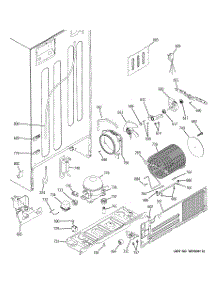 08 - Unit Parts parts for Ge Refrigerator STS22ICPARWW from AppliancePartsPros.com