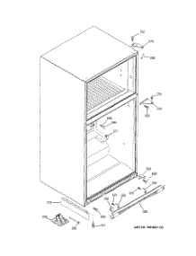 07 - Case Parts parts for Ge Refrigerator GTS22UBPARBB from AppliancePartsPros.com