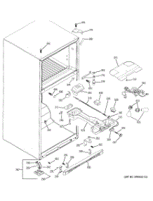 04 - Fresh Food Section parts for Ge Refrigerator ETS19XBPARBB from AppliancePartsPros.com