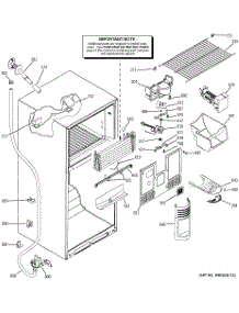 02 - Freezer Section parts for Ge Refrigerator STS18ZCNDRWW from AppliancePartsPros.com