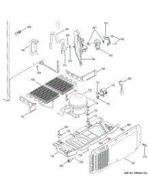 06 - Unit Parts parts for Ge Refrigerator STS18ZCNDRWW from AppliancePartsPros.com